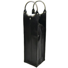 Mondavi Leather Single Wine Carrier