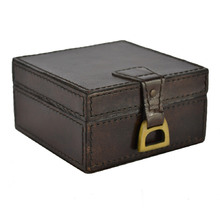 Buffalo Leather Pin Holder with Stirrup