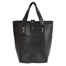 Black Cow Leather Double Wine Holder