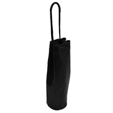 Black Cow Leather Wine Holder