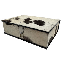 Equestrian Genuine Leather Document Box