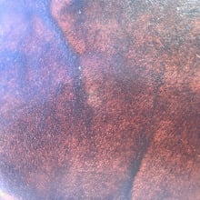 Dark Brown Buffalo Leather Director's Chair