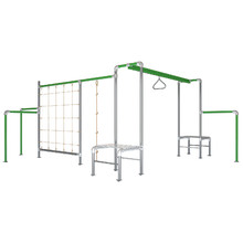 Junior Jungle Steel Playground Set