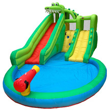 Crocodile Slide & Splash