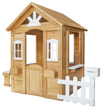Theon Wooden Cubby House with Floor
