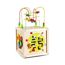 Wooden Multi-Activity Cube