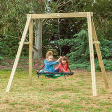 Farmdale Wooden Swing Set