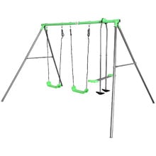 2 Metal Swing Set