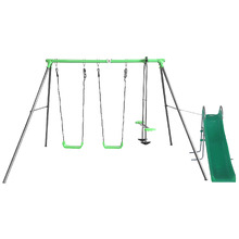 Metal Swing Frame with Slide