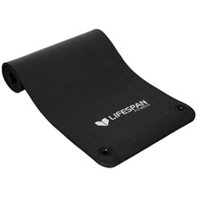 Cortex Black Rubber Yoga Mat