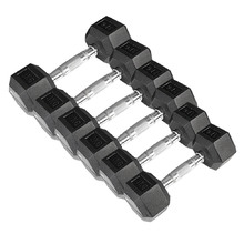 6 Piece Cortex 1kg to 3kg Hex Dumbbell Set