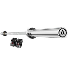 ATHENA100 200cm 15kg Women's Olympic Barbell with Lockjaw Collars