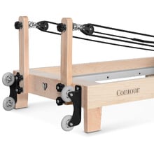 Stellar Maple Wood Pilates Reformer Bed