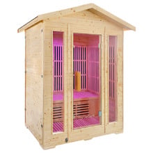 220cm Hestia Spruce Wood Infrared Sauna