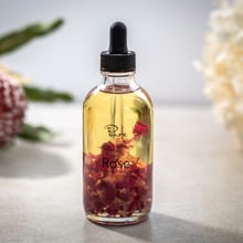 120ml Pink Rose Botanical Bath & Body Oil