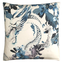Dragon Velvet Cushion