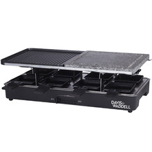 Black 8 Person Electric Party Grill