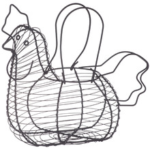 Black Chicken Egg Basket