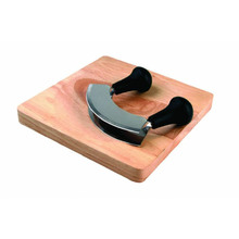 2 Piece Mezzaluna Chopper & Board Set