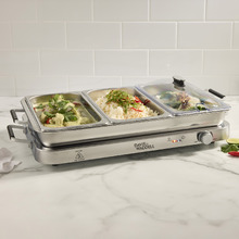 Stainless Steel Bain-Marie & Warming Tray