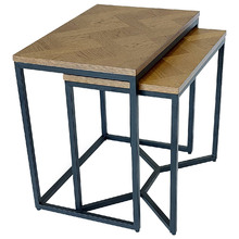 2 Piece Mekong Nesting Side Table Set