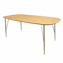 Godwin Industrial Mid-Century Style Dining Table