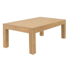 Armand Rectangular Mindi Wood Coffee Table