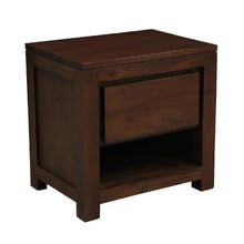 Belgium 1 Drawer Bedside Table