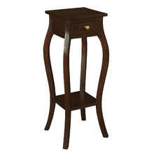 1 Drawer Cabriole Leg Plant Stand