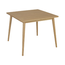 Ahavel Square Oak Wood Dining Table