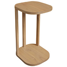 Olivia Mindi Wood Side Table
