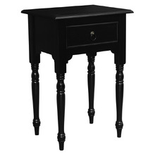 Viola Mahogany Wood Side Table