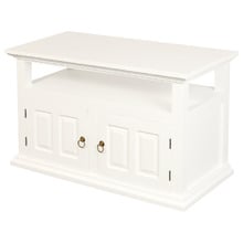 White Tasmania 2 Door TV Stand