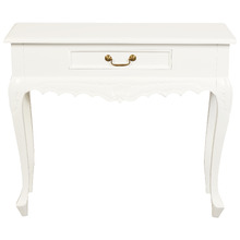 Carved 1 Drawer Sofa Table
