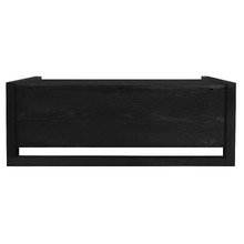 Malik Mindi Wood Storage Ottoman