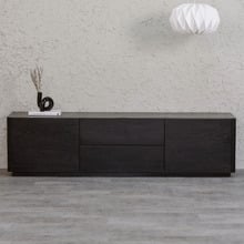 190cm Oswin Mindi Wood Entertainment Unit