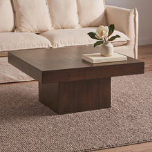 Derek Square Mindi Wood Coffee Table