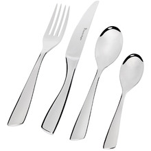 24 Piece Soho Stainless Steel Cutlery Set