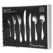 56 Piece Noah Stainless Steel Cutlery Set