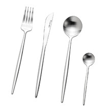 16 Piece Satin Piper Stainless Steel Cutlery Set