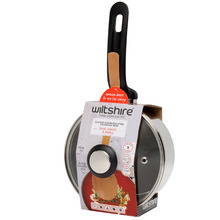 Classic 16cm/1.25L Stainless Steel Saucepan with Glass Lid