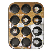 12 Cup Carbon Steel Muffin Pan