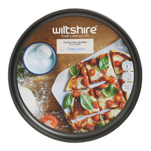 33cm Carbon Steel Pizza Pan Crisper