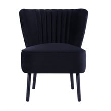 Black Slipper Chair