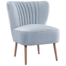 Coco Velvet Slipper Chair