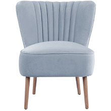 Coco Velvet Slipper Chair