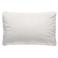 Hermann Piped Rectangular Velvet Cushion