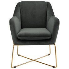 Dover Velvet Armchair