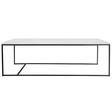 Otto Rectangular Marble Coffee Table
