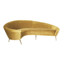 Monroe 3 Seater Velvet Sofa